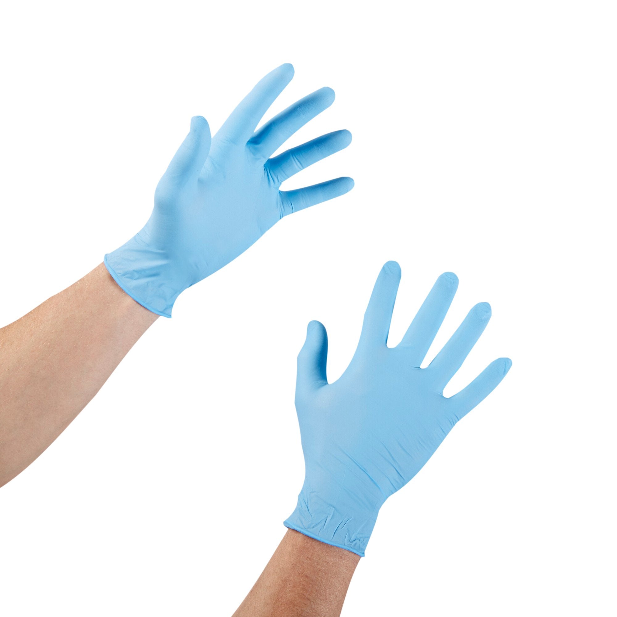 McKesson Confiderm 4.5C Nitrile Exam Gloves, Medium, Blue - 1000 Pack