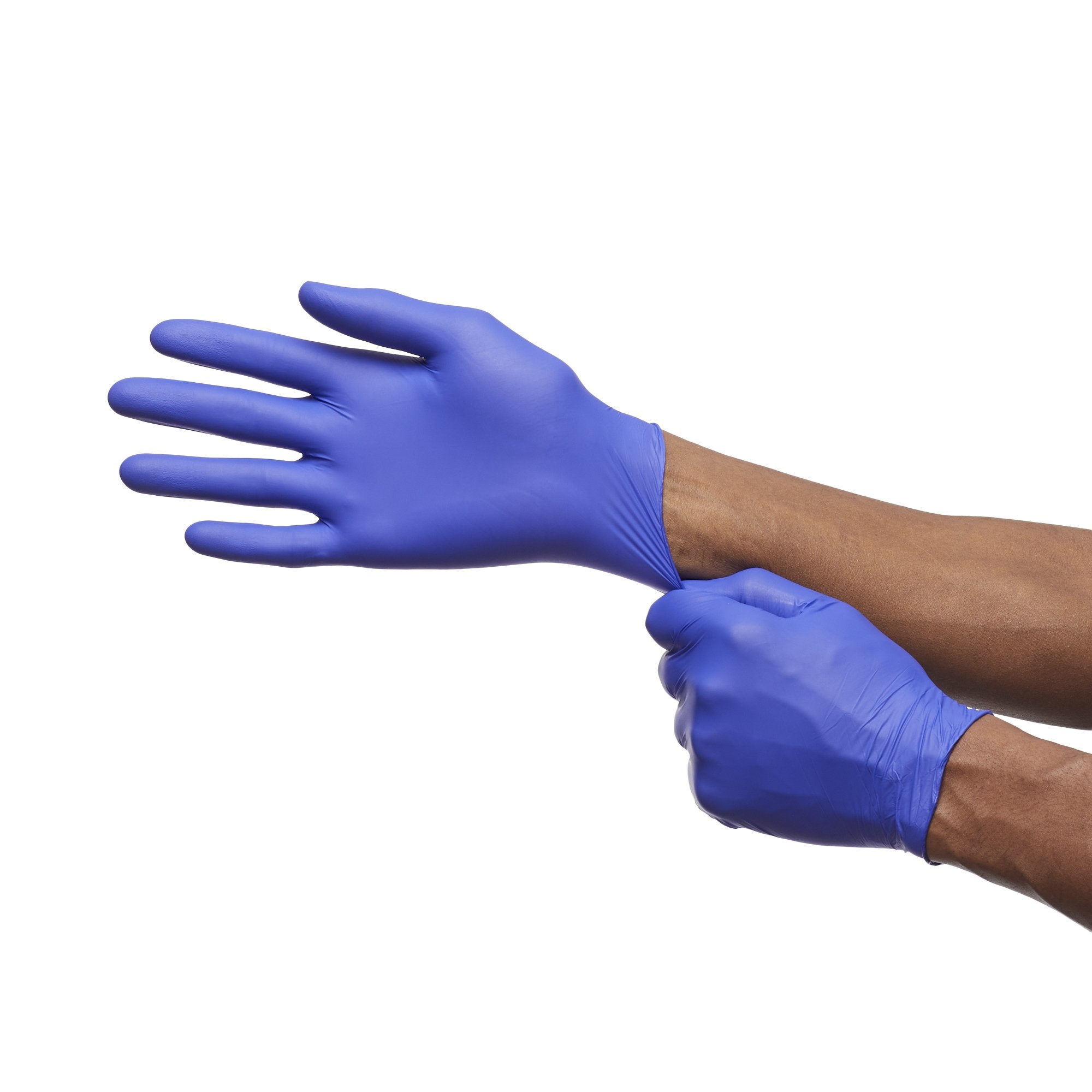 McKesson Confiderm® 4.5C Nitrile Exam Gloves, Medium, Blue - Quality Protection