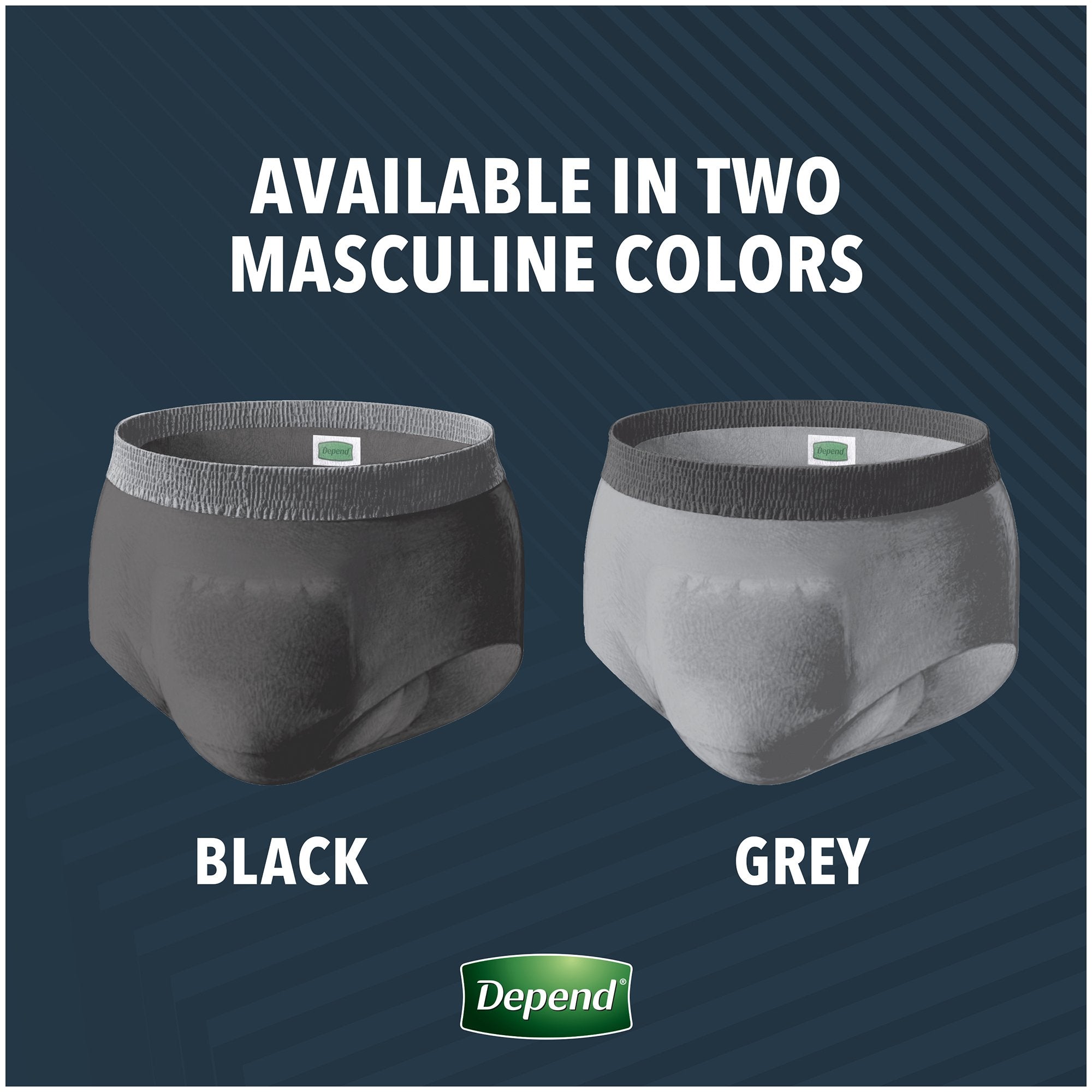 Depend® Real Fit® Maximum Absorbent Underwear, Large / Extra Large (40 Units)