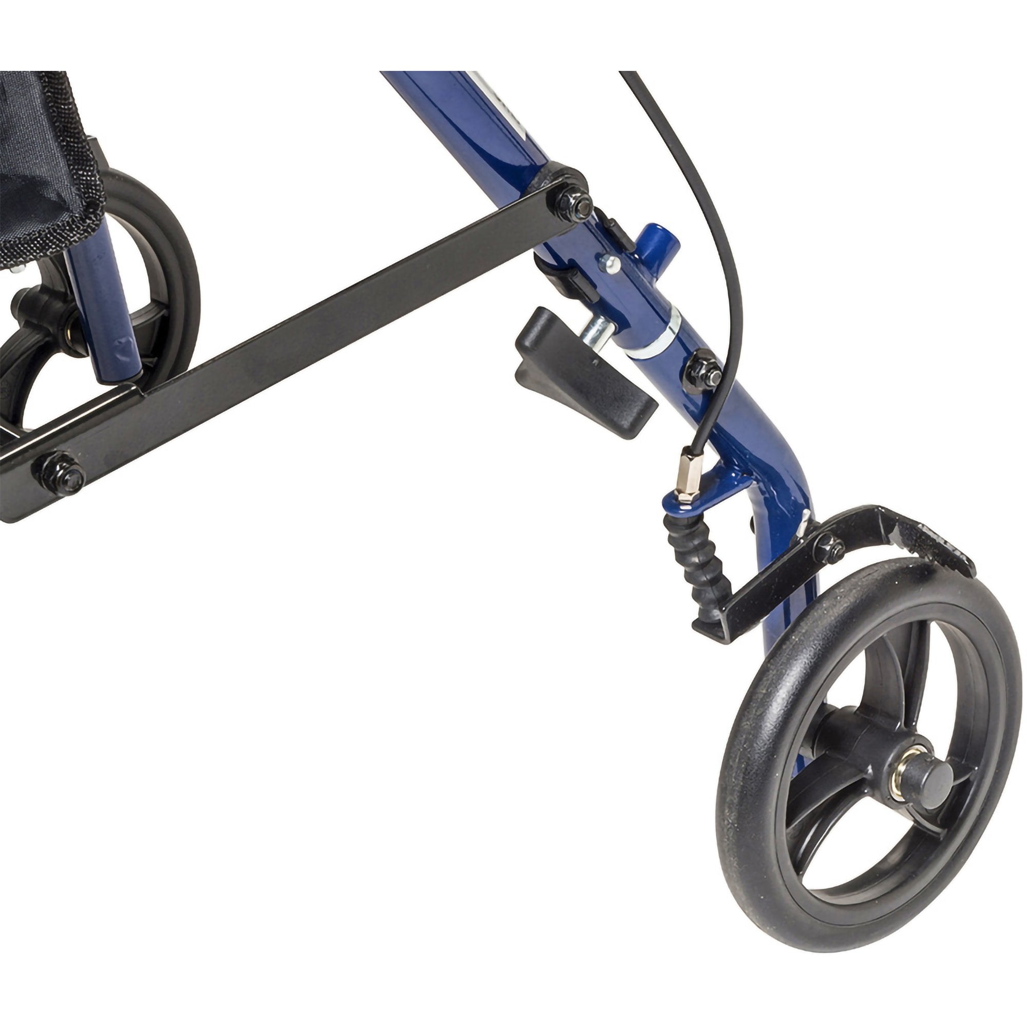 drive™ Steel Rollator with 6 Inch Wheels, Blue (1 Unit)