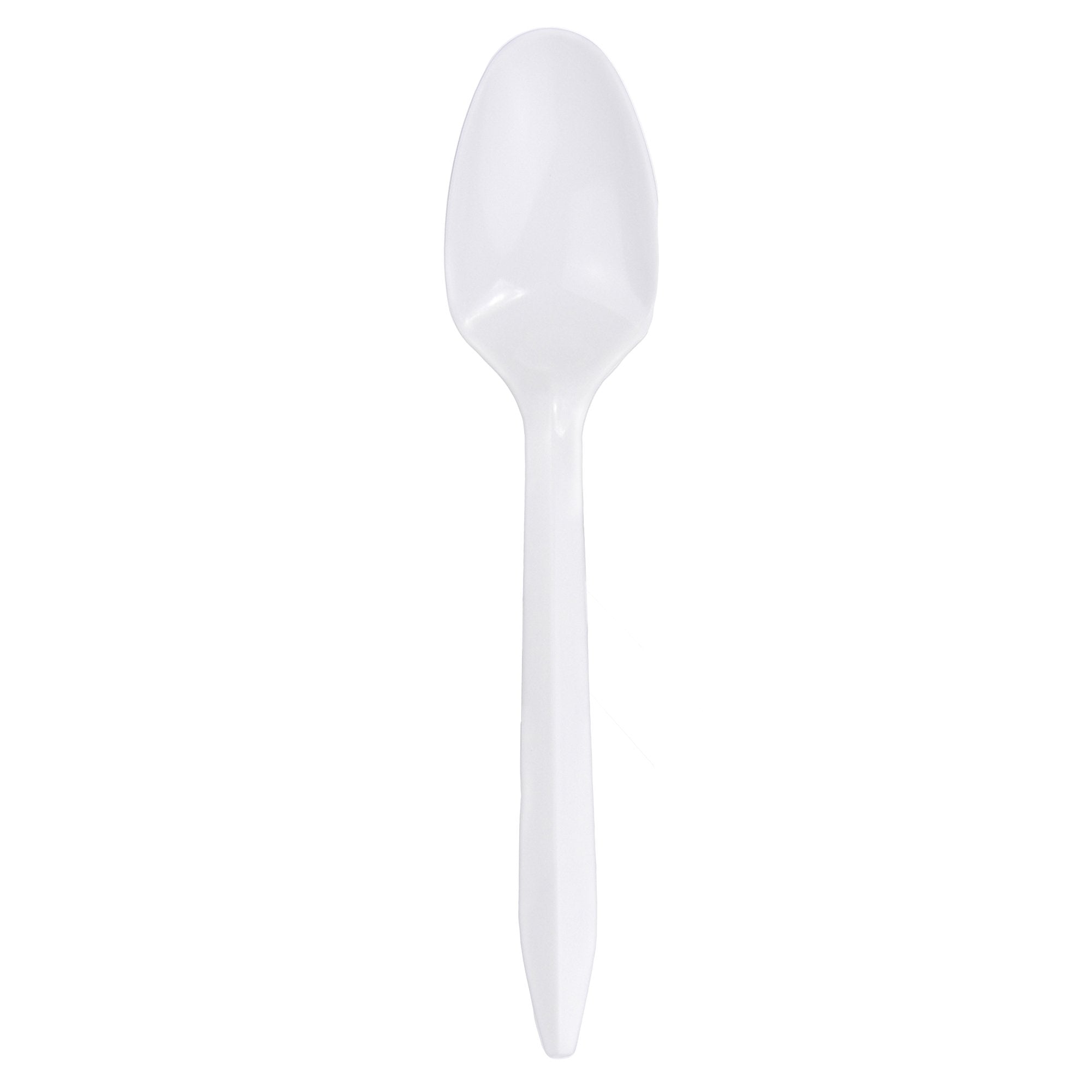 McKesson White Polypropylene Spoons 5.5" - Bulk Pack of 1000