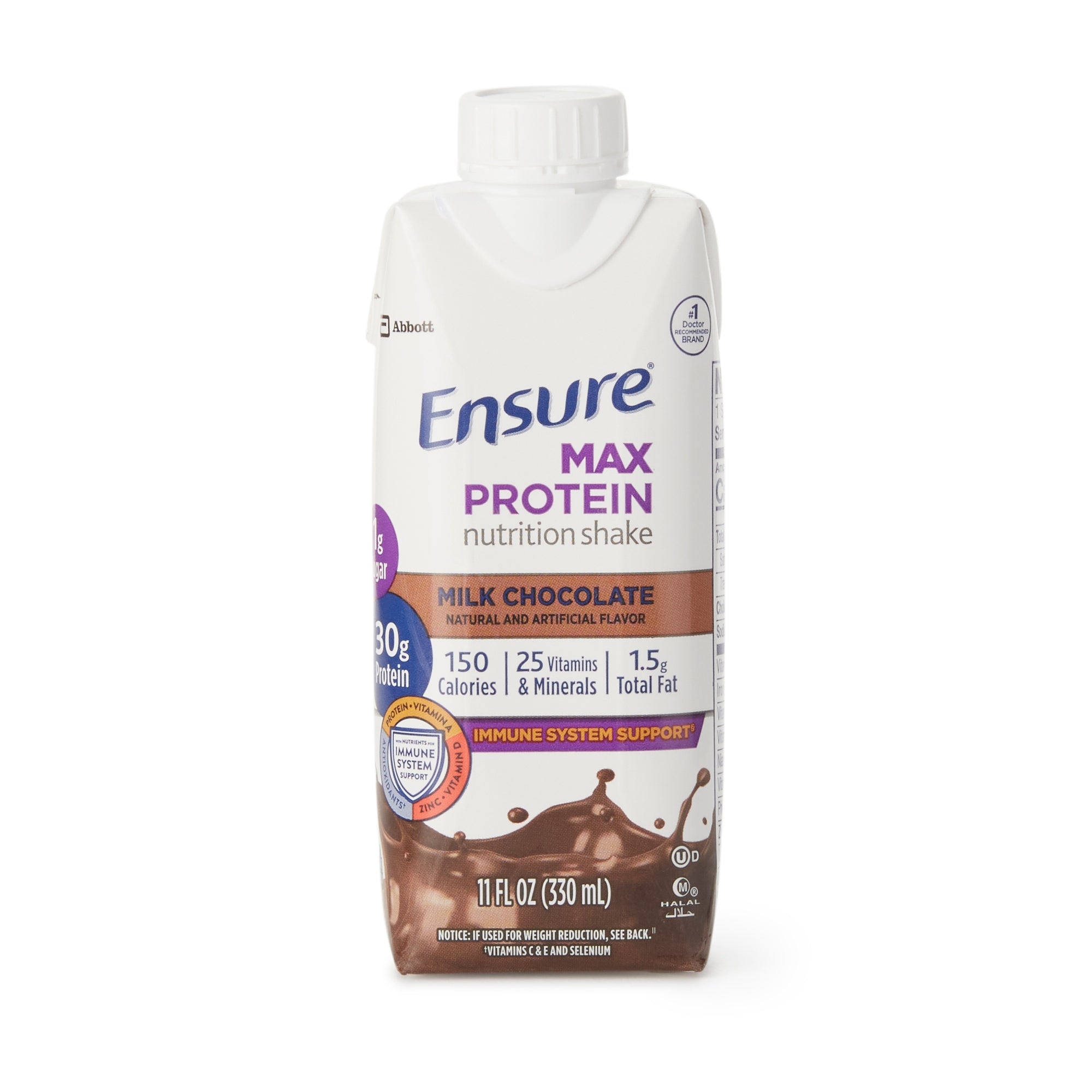 Ensure Max Protein Nutrition Shake, Milk Chocolate, 11oz - Muscle Health Support