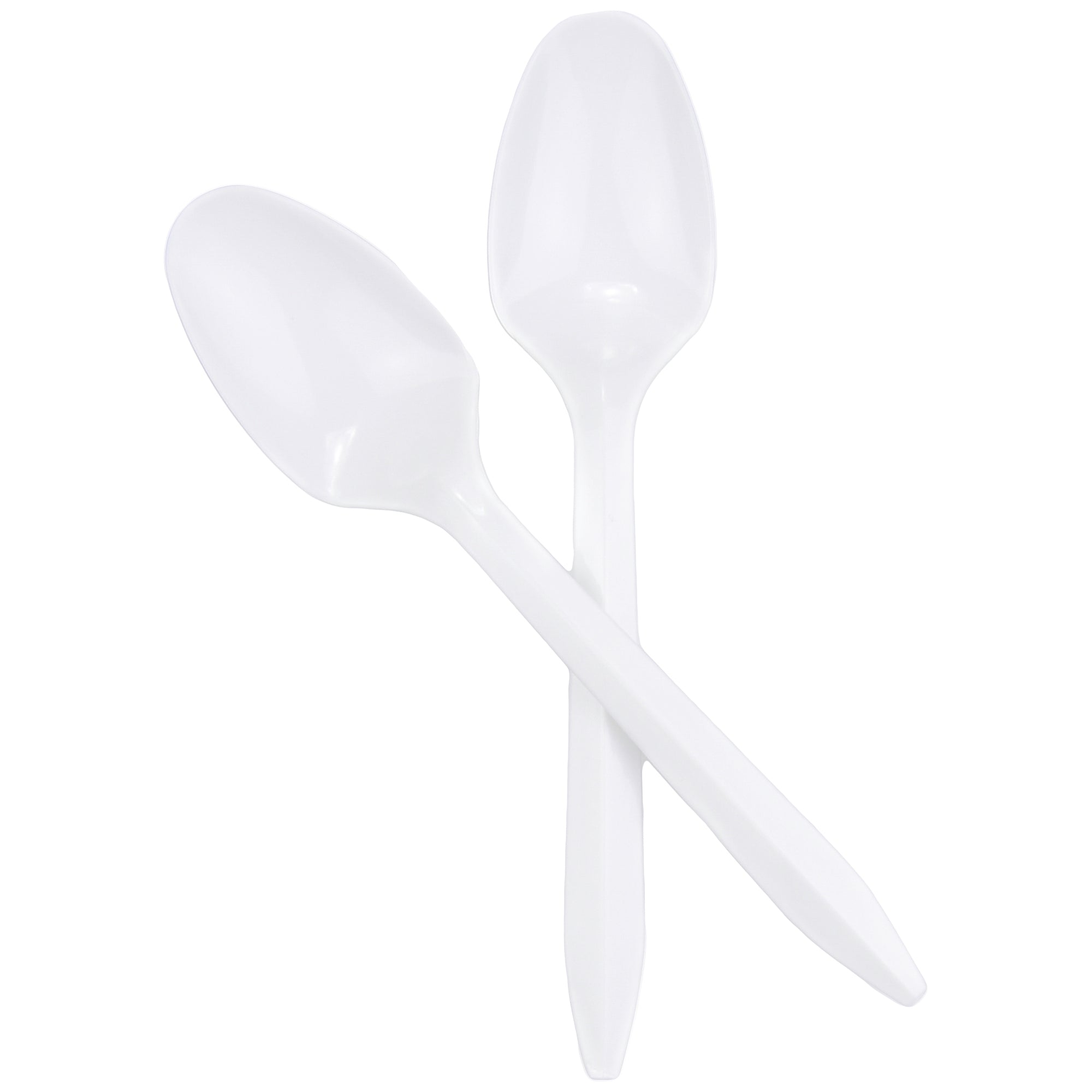 McKesson White Polypropylene Spoons 5.5" - Bulk Pack of 1000