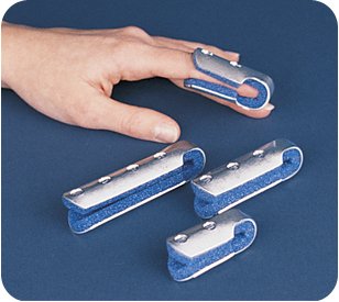 Finger Cot Splint Blue (12 Units)