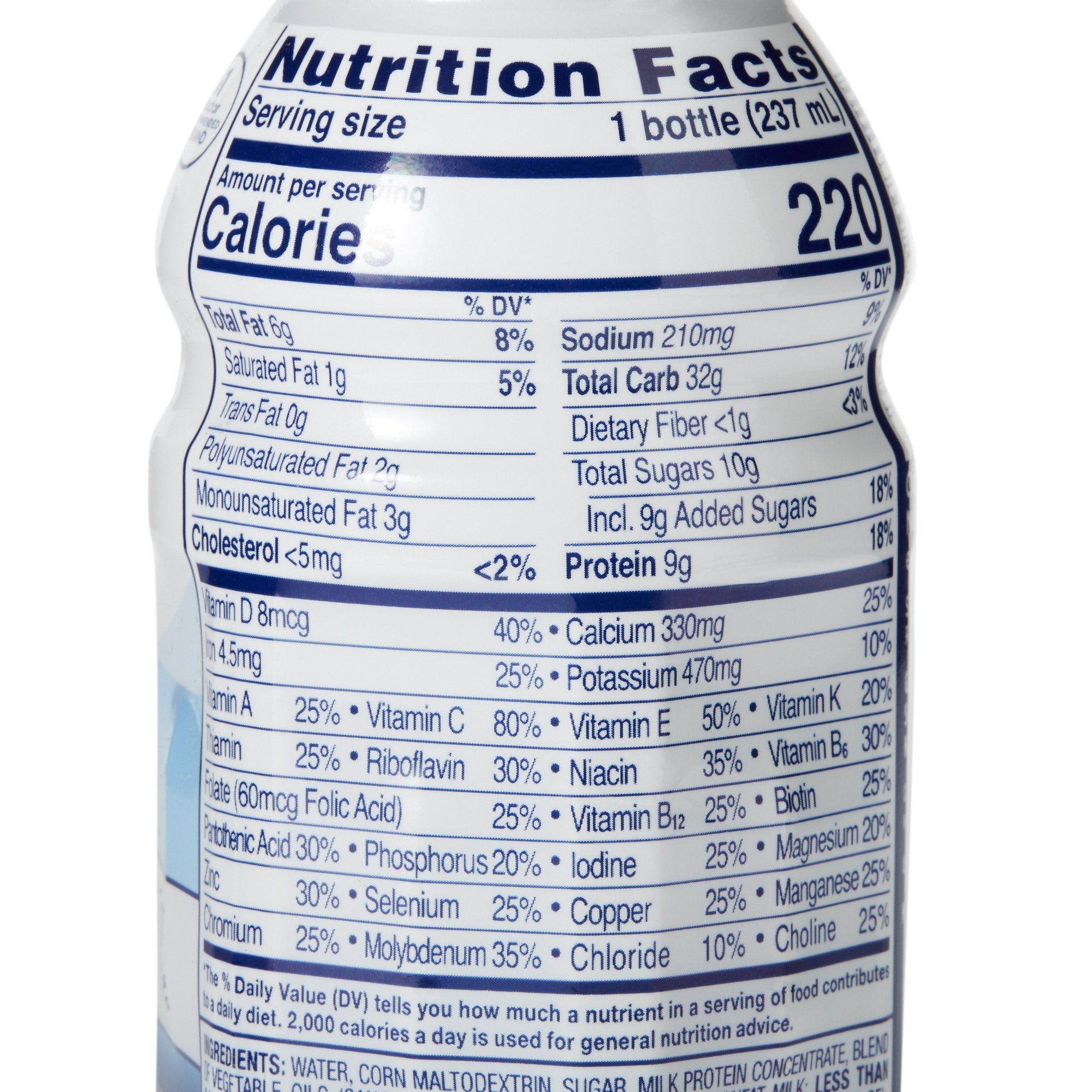 Ensure® Original Vanilla Nutrition Shake - 8 oz. Bottles (6-Pack)