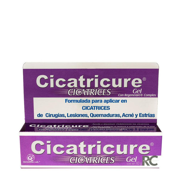Cicatricure Face & Body Scar Gel (60Gr / 2.11Oz) Visibly Reduce Old & New Scars, Stretch Marks, Surgery Marks, Injuries, Burns & Acne Scarring