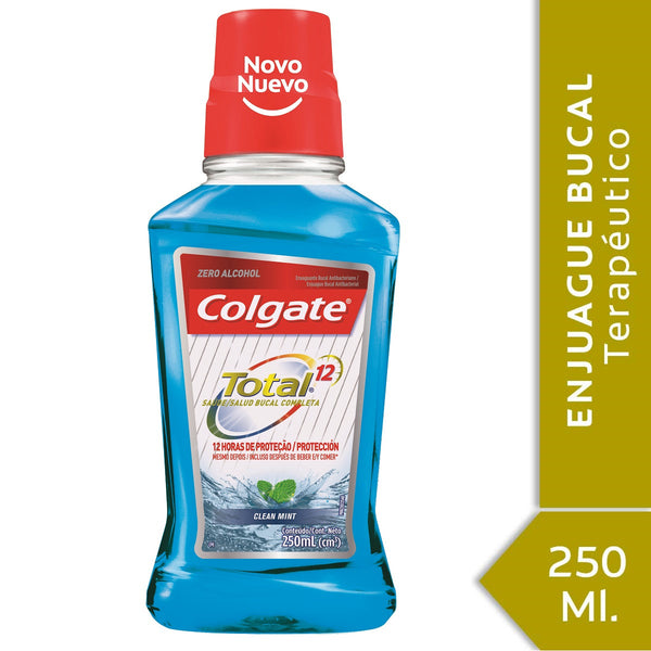 Colgate Total 12 Clean Mint Mouthwash (250Ml / 8.45Fl Oz)