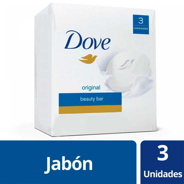 Dove Original Multipack Soap: 90Gr/3.17Oz, 1/4 Moisturizing Cream, Hypoallergenic & Paraben Free