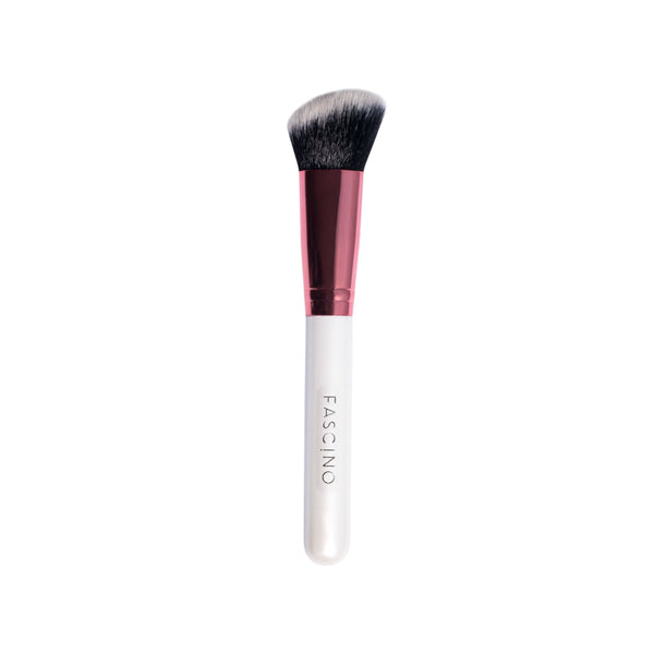 Fascino Fs Blush Brush - Synthetic Hair for Gentle and Long-Lasting Application, Lightweight & Easy to Carry