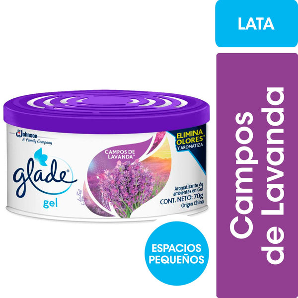 Glade Mini Gel Flavour Fields Lavender - Long-Lasting Fragrance & Eco-Friendly!