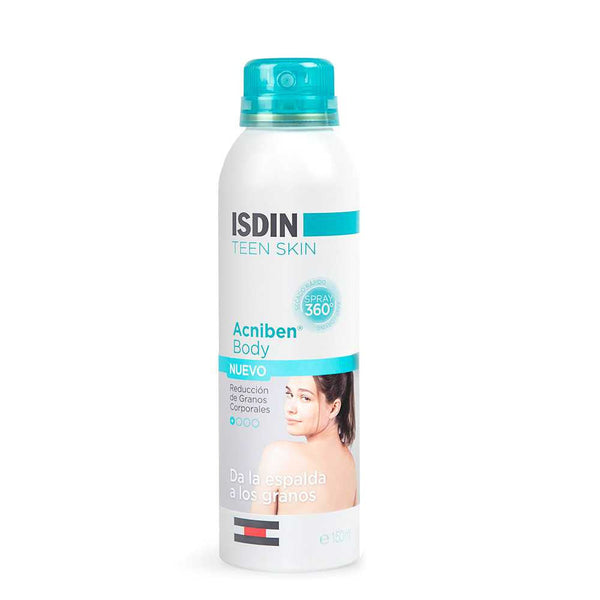 ISDIN Acniben TS Body Spray (150ml/5.07fl oz) - Reduce Body Acne & Suitable for All Skin Types