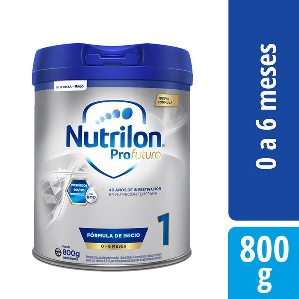 Nutrilon Infant Formula Milktea Powder Profutura 1 (800G/28.21Oz): Iron, GOSCC/FosCL Prebiotics, LCPUFAs, Nucleotides, Gluten-Free