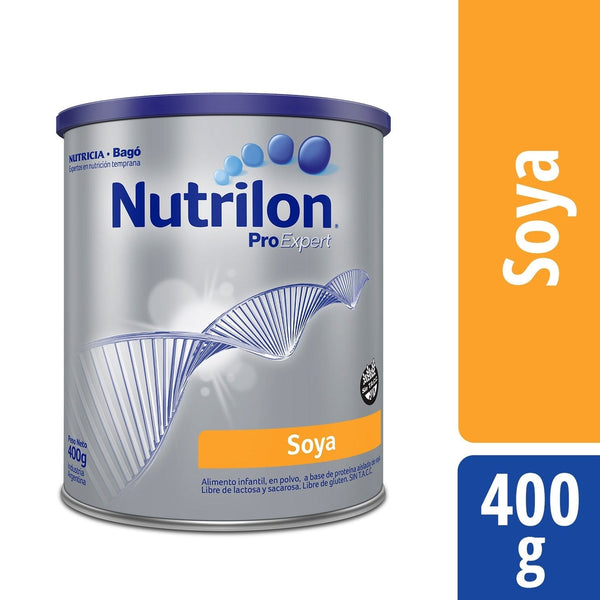 Nutrilon Infant Milktea Formula Soy Powder (400G / 14.10Oz) Hypoallergenic, Lactose-Free, Protein-Rich, Iron-Fortified, Vitamin-Enriched & Gluten-Free